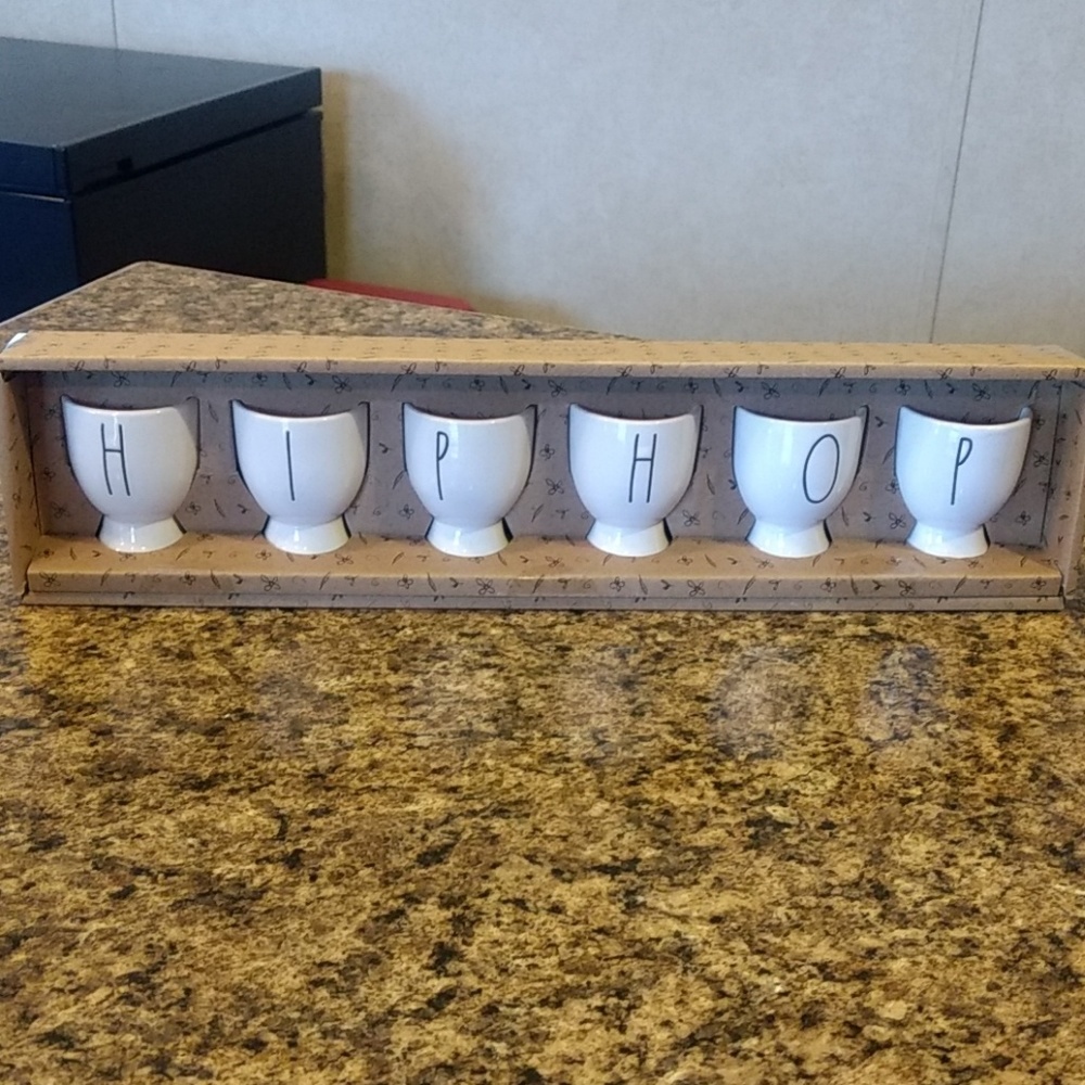 Rae dunn by Megenta hip Hop egg holders Easter